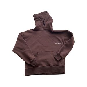 artless forever brown hoodie 🧸
